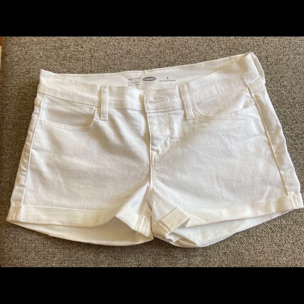 Old Navy White Shorts
